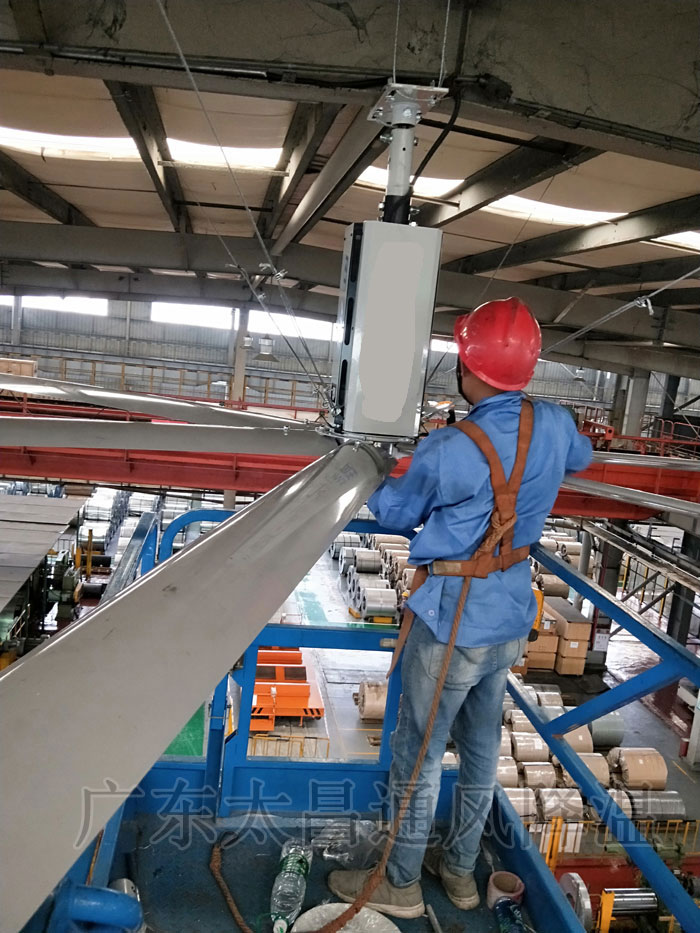 為什么工業(yè)車間要安裝工業(yè)大風(fēng)扇通風(fēng)降溫呢？