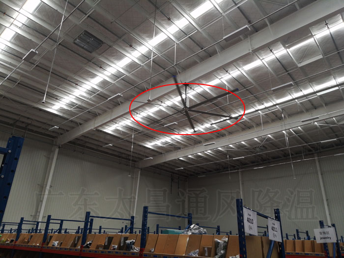 廠房車(chē)間安裝大型工業(yè)大風(fēng)扇效果如何？