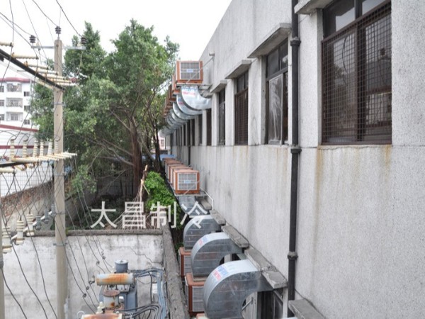 湖北某家五金廠環(huán)?？照{(diào)通風(fēng)降溫案例